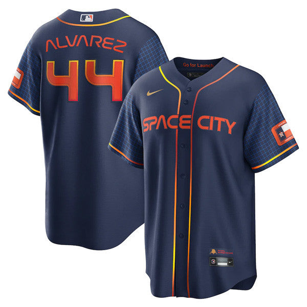 Men's Houston Astros Space City Player Jersey 2022 – All Stitched