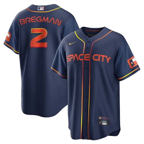 Men's Houston Astros Space City Player Jersey 2022 – All Stitched