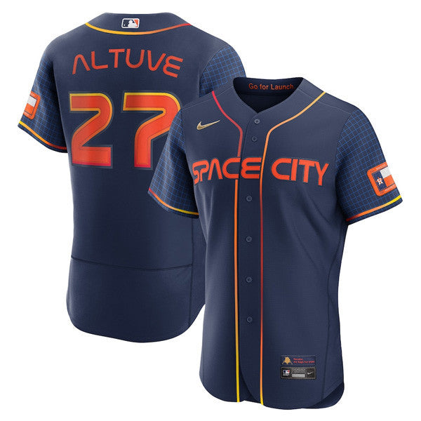 Men's Houston Astros Space City Player Jersey 2022 – All Stitched