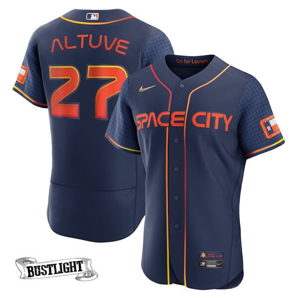 Youth's Houston Astros Space City Player Jersey 2022 – All Stitched