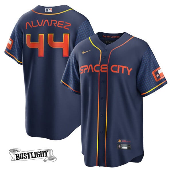 Youth's Houston Astros Space City Player Jersey 2022 – All Stitched