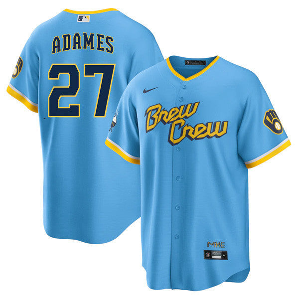 Men's Milwaukee Brewers City Connect Player Jersey Collection – All Stitched