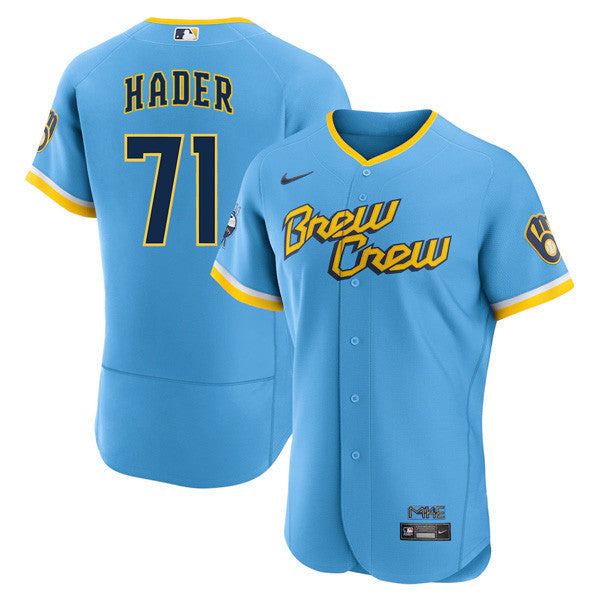 Men's Milwaukee Brewers City Connect Player Jersey Collection – All Stitched