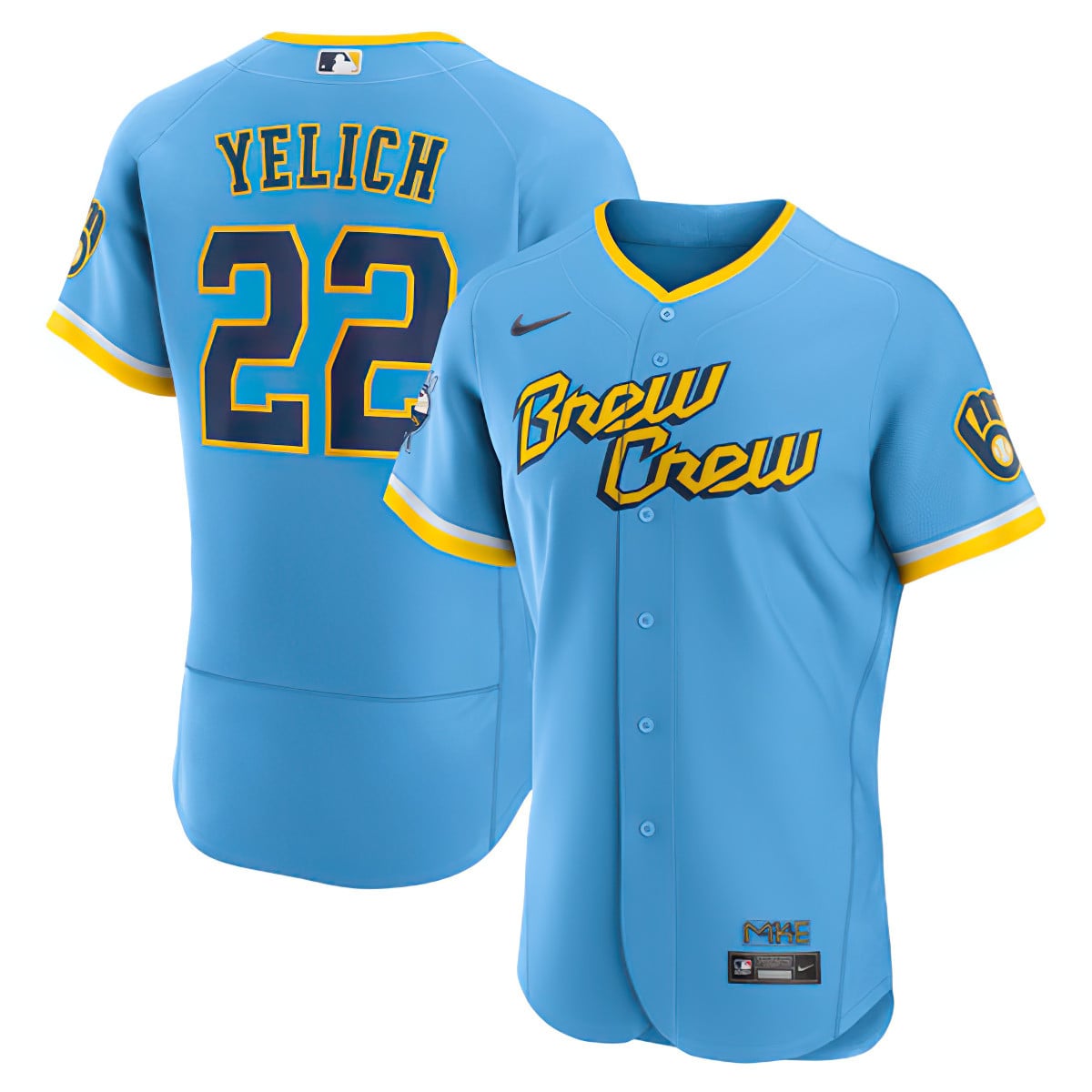 Men's Milwaukee Brewers City Connect Player Jersey Collection – All Stitched
