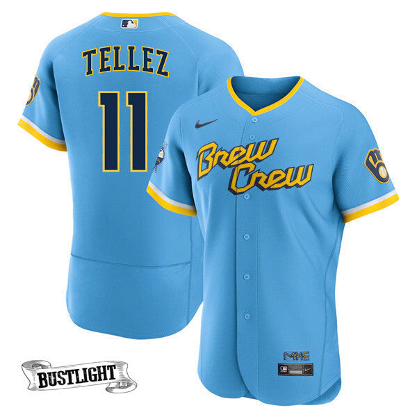 Youth's Milwaukee Brewers City Connect Player Jersey Collection – All Stitched