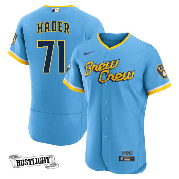 Youth's Milwaukee Brewers City Connect Player Jersey Collection – All Stitched
