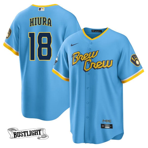 Youth's Milwaukee Brewers City Connect Player Jersey Collection – All Stitched