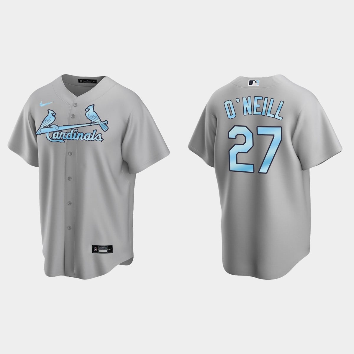 St. Louis Cardinals 2022 Replica Jersey Gray - All Stitched