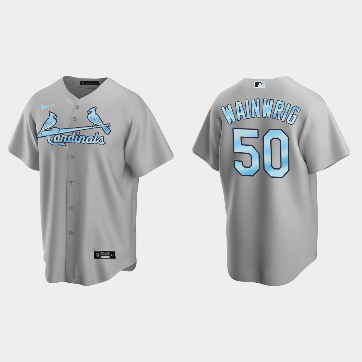 St. Louis Cardinals 2022 Replica Jersey Gray - All Stitched