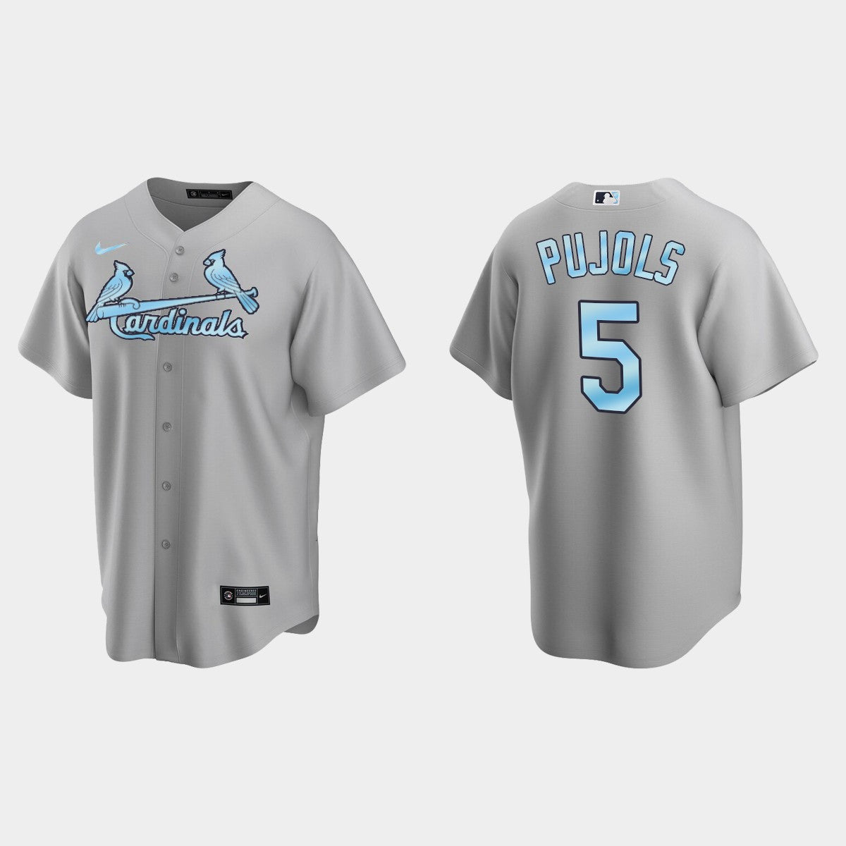 St. Louis Cardinals 2022 Replica Jersey Gray - All Stitched
