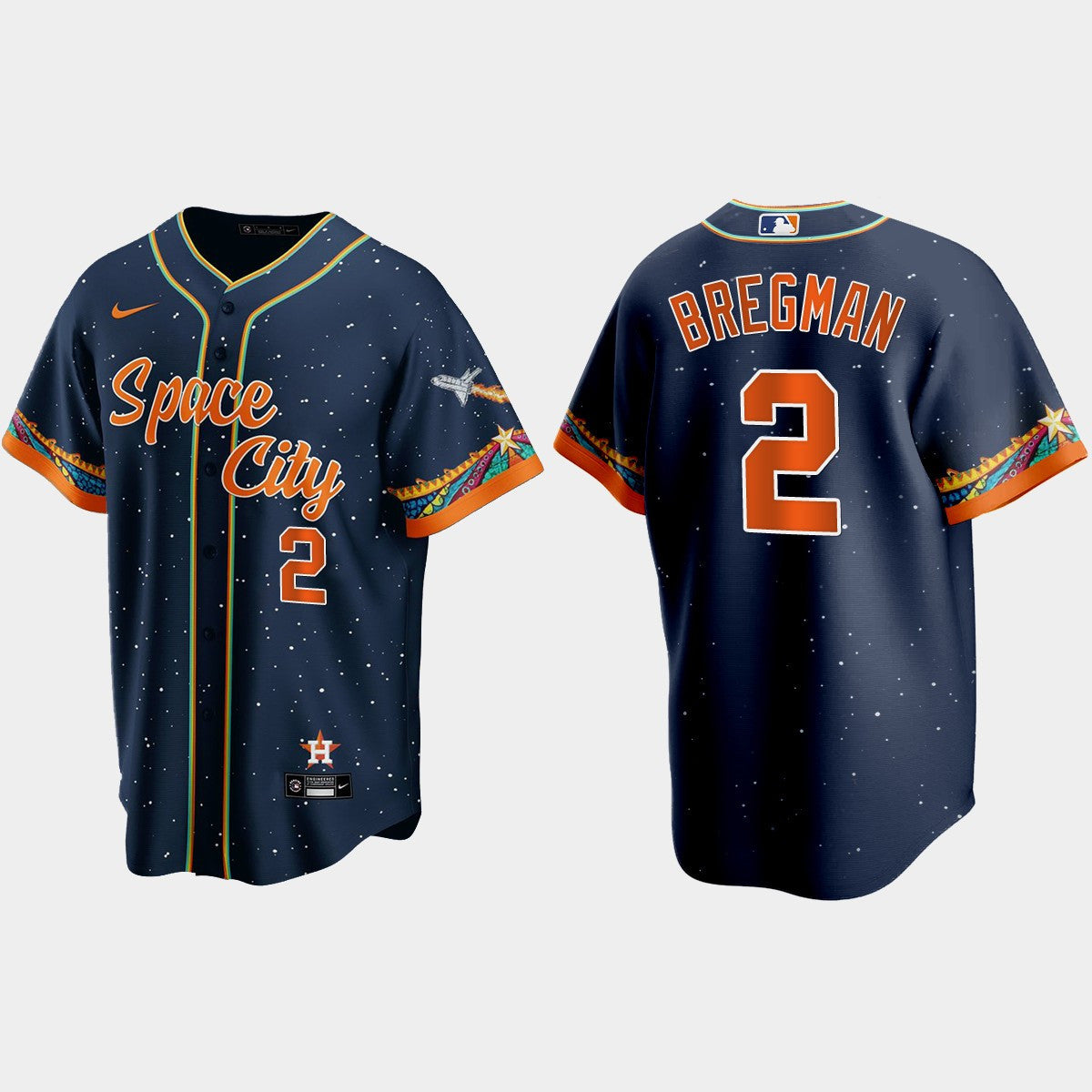 Men's Houston Astros City Connect Replica Jersey - Navy