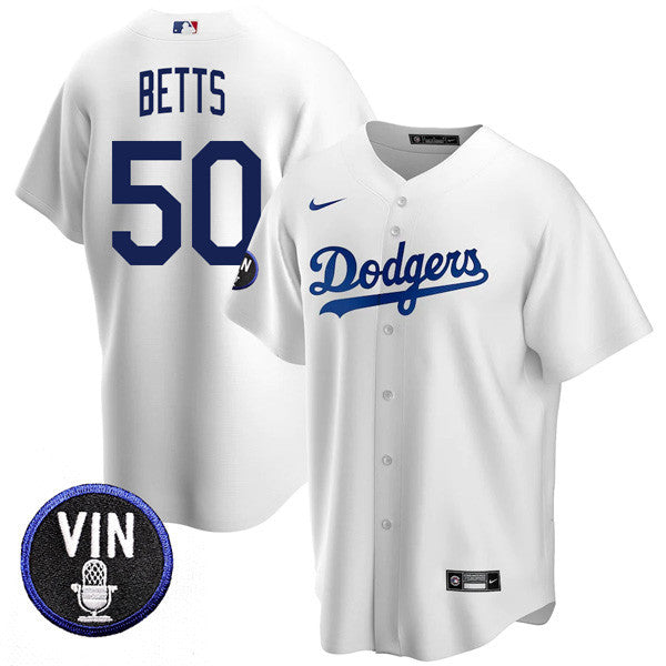 Men’s Los Angeles Dodgers Vin Scully Tribute Cool Base Jersey – All Stitched