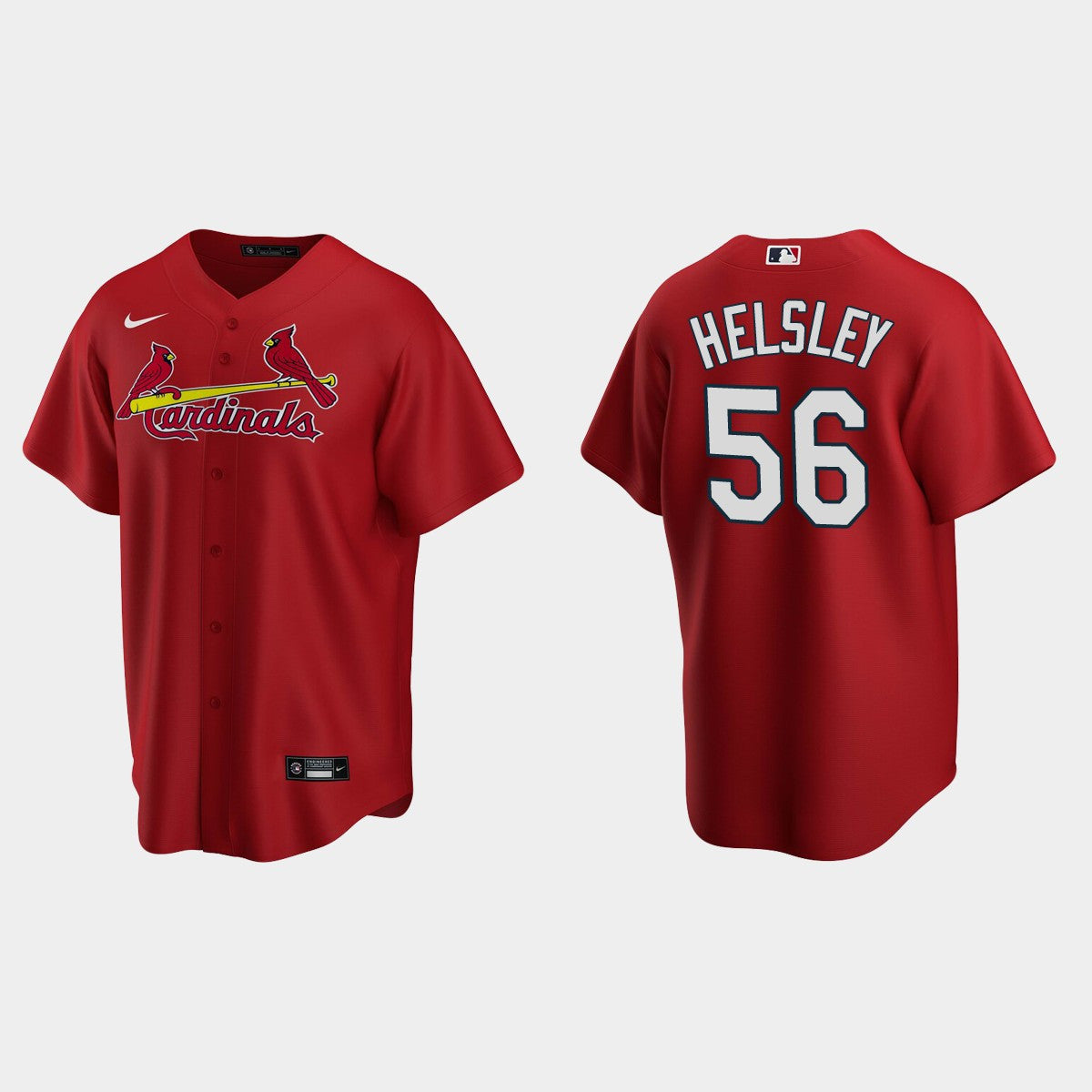 Men's St. Louis Cardinals Alternate Jersey - All Stitched