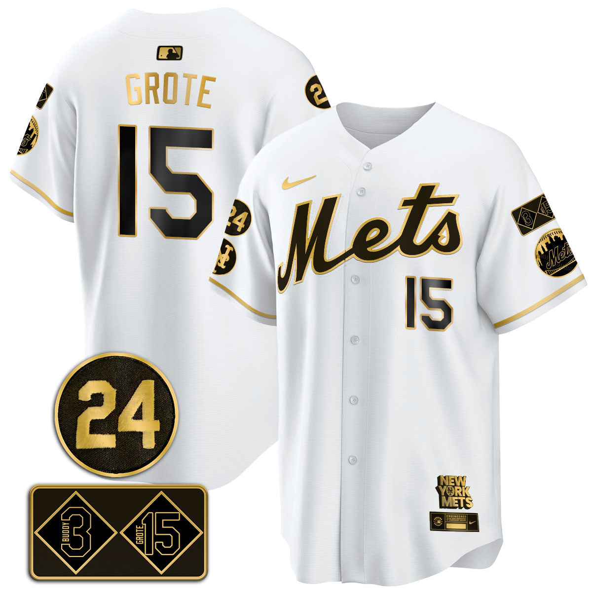 Men's Mets Memorial Player Limited Jersey - All Stitched