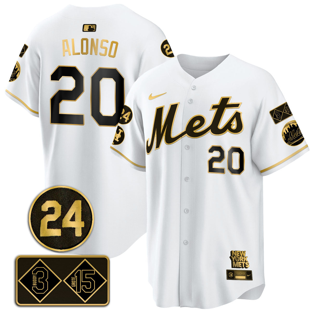 Men's Mets Memorial Player Limited Jersey - All Stitched