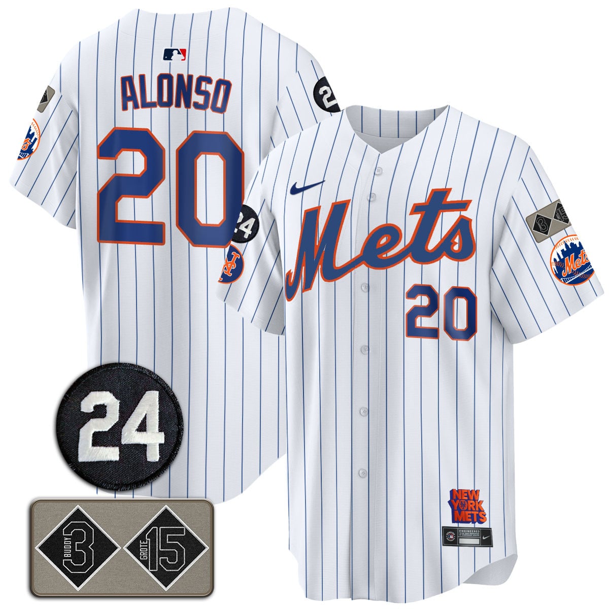 Men's Mets Memorial Player Limited Jersey - All Stitched