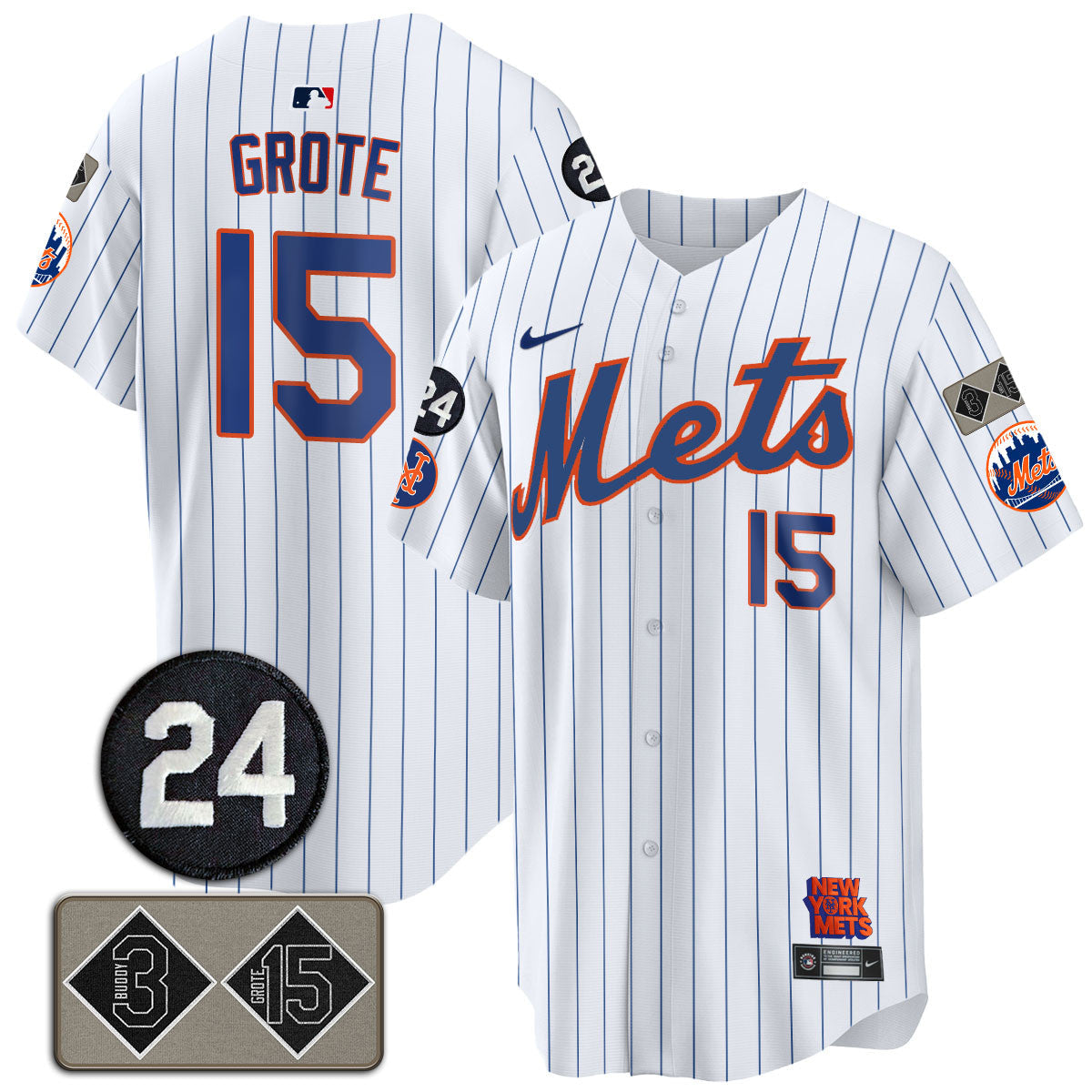 Men's Mets Memorial Player Limited Jersey - All Stitched