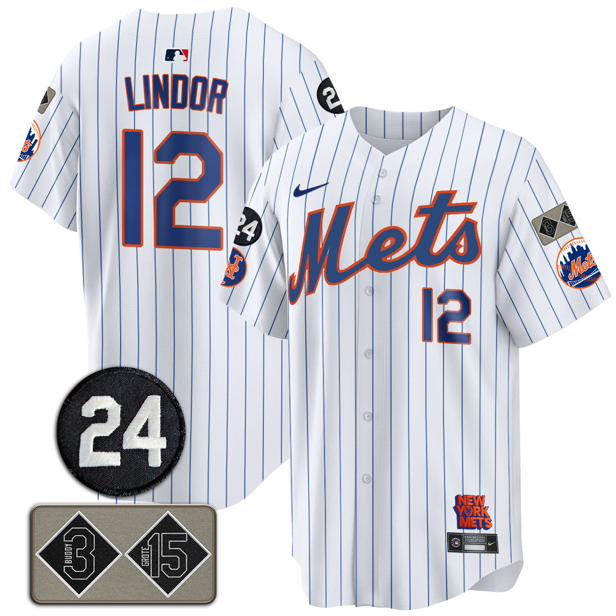 Men's Mets Memorial Player Limited Jersey - All Stitched