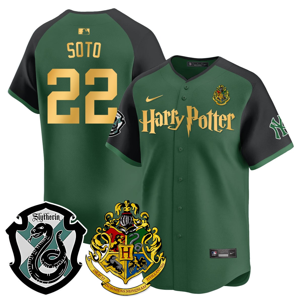Men's Yankees Harry Potter 2024 Limited Jersey - All Stitched