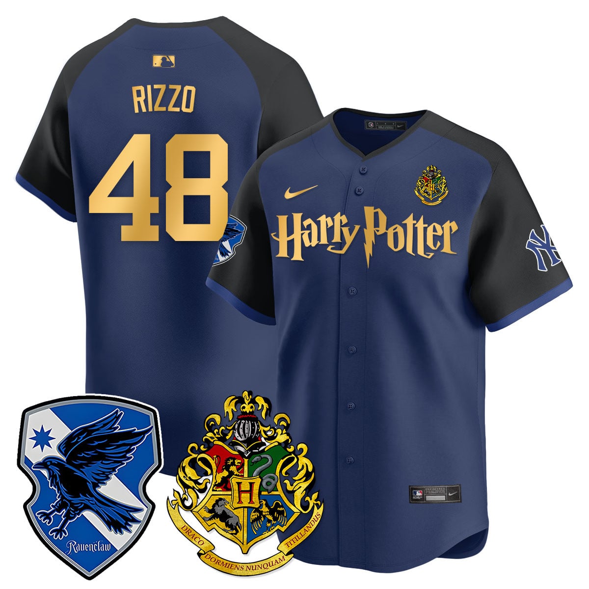 Men's Yankees Harry Potter 2024 Limited Jersey - All Stitched