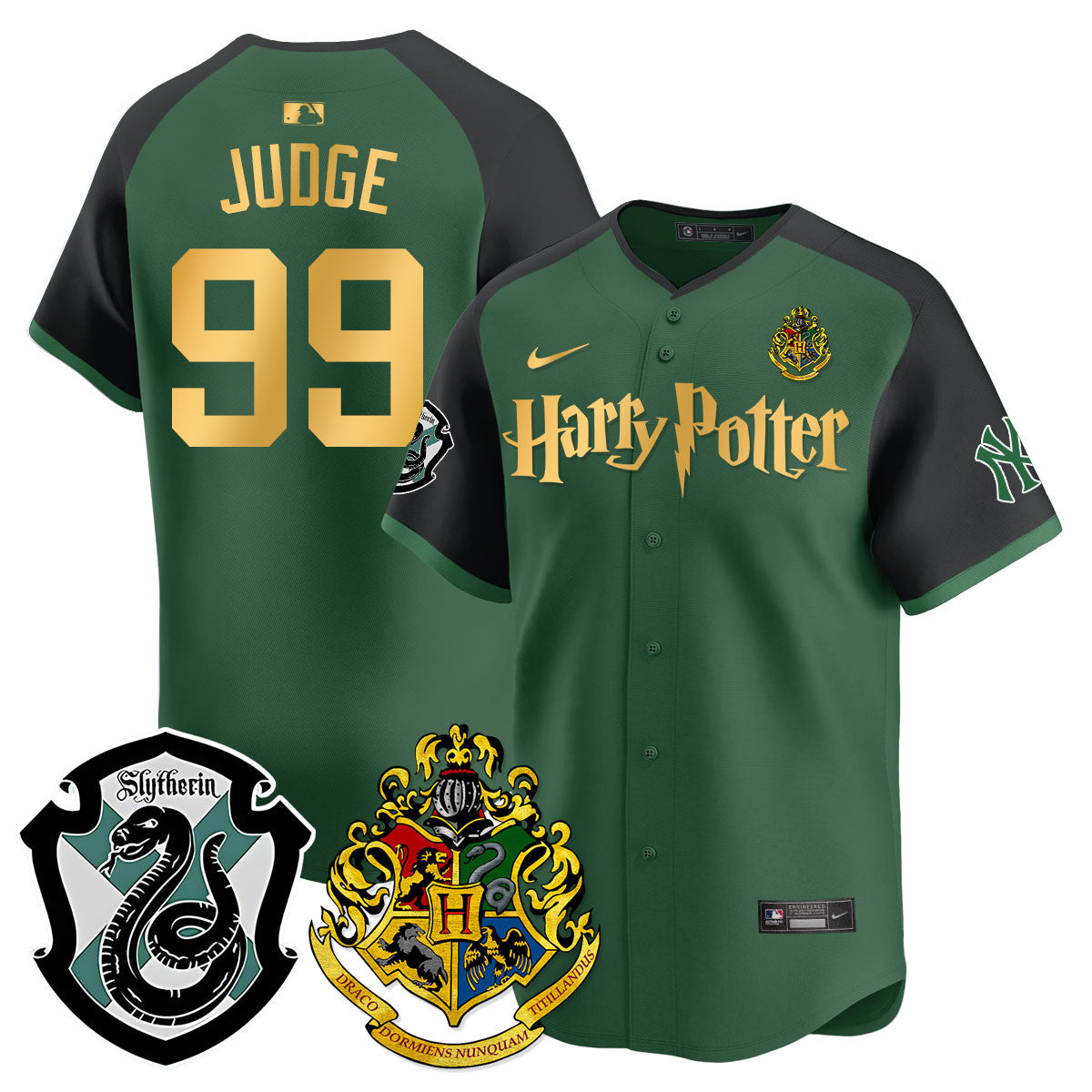 Men's Yankees Harry Potter 2024 Limited Jersey - All Stitched