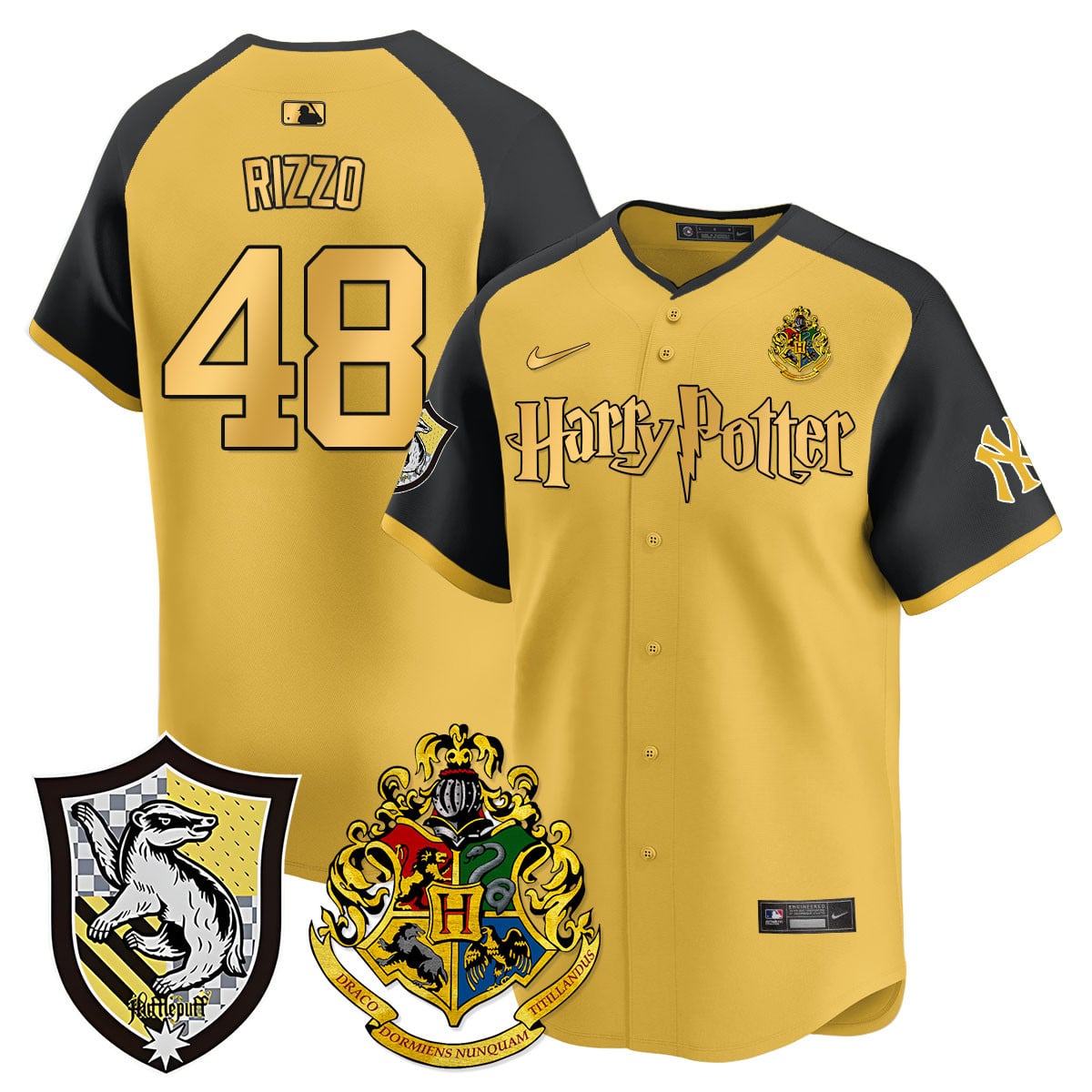 Men's Yankees Harry Potter 2024 Limited Jersey - All Stitched