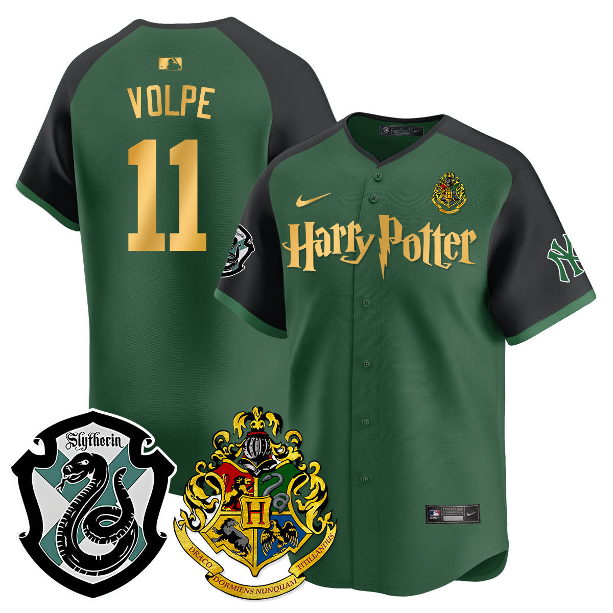 Men's Yankees Harry Potter 2024 Limited Jersey - All Stitched