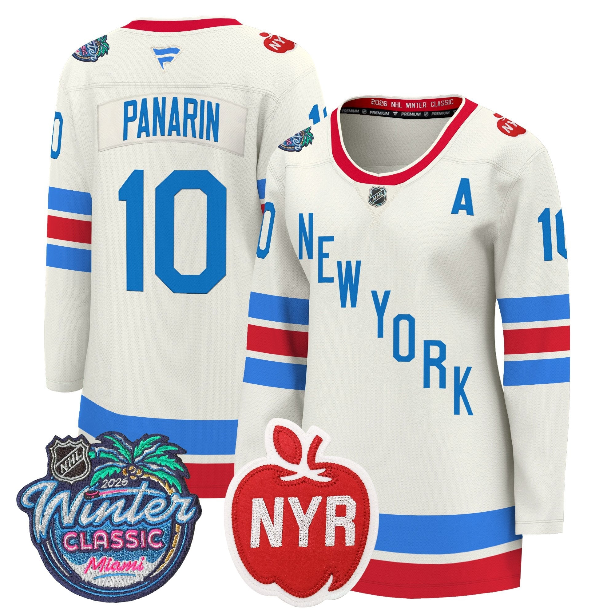 New York Rangers 2026 Winter Classic Premium Jersey - All Stitched