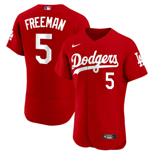Los Angeles Dodgers Freddie Freeman Jersey - All Stitched
