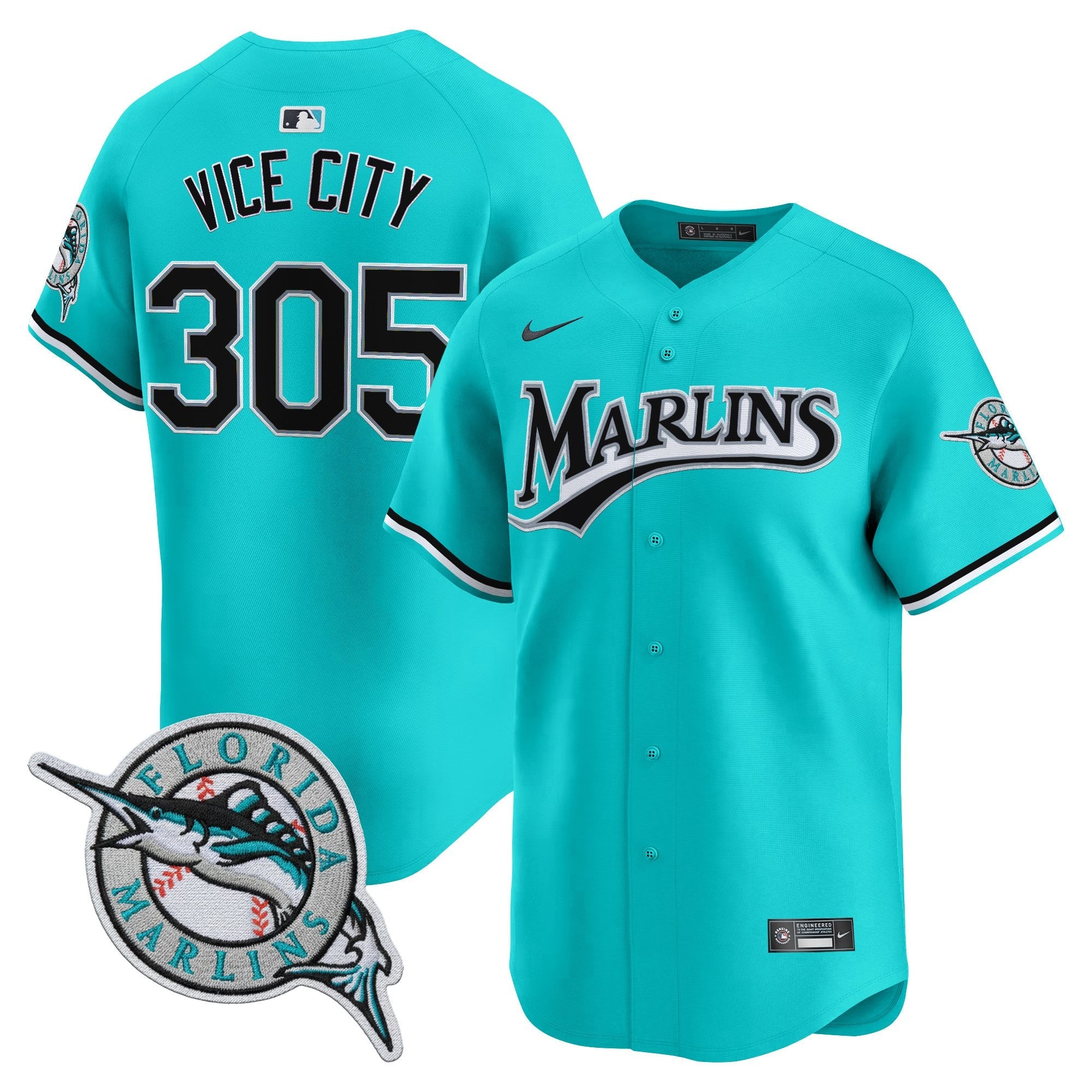 Miami Marlins 2026 Vapor Premier Limited Jersey - All Stitched