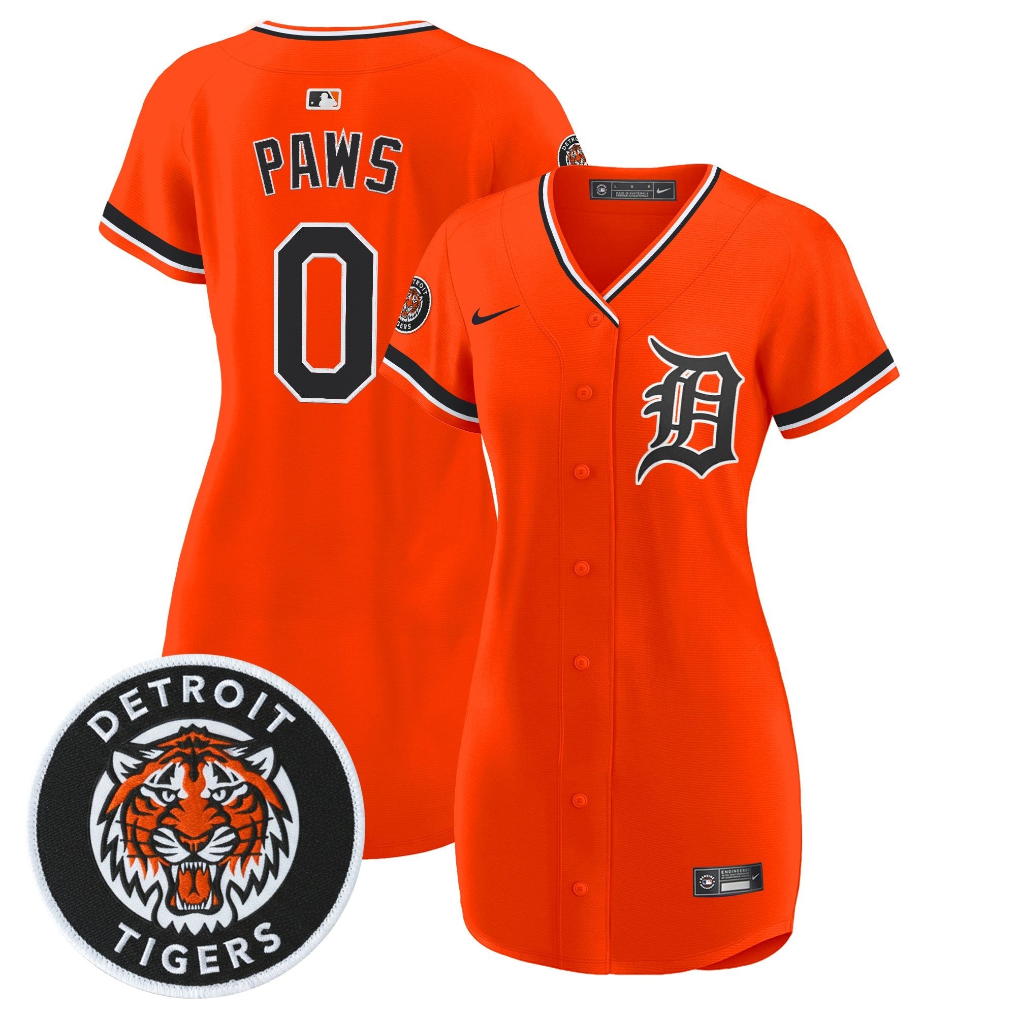 Women's Detroit Tigers 2026 Alternate Baseball Dress - All Stitched