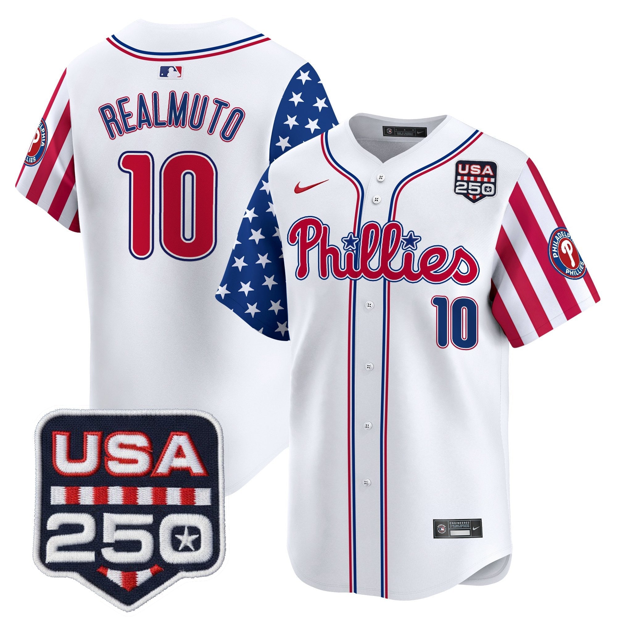 Men's Philadelphia Phillies America250 Edition Vapor Premier Limited Jersey - All Stitched