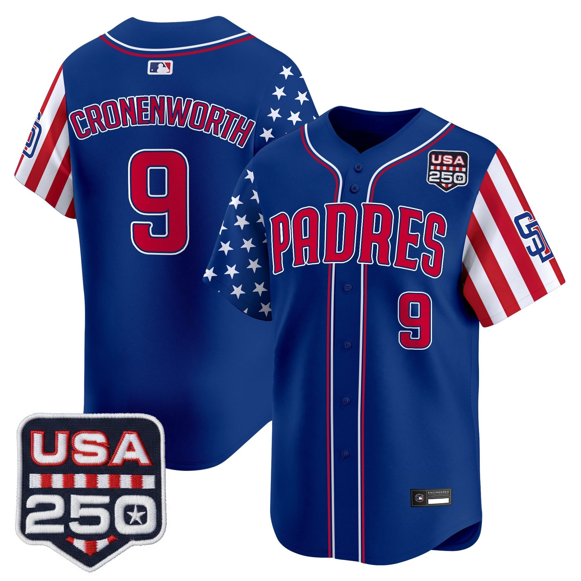 Men's San Diego Padres "America250 Edition" Vapor Premier Limited Jersey - All Stitched