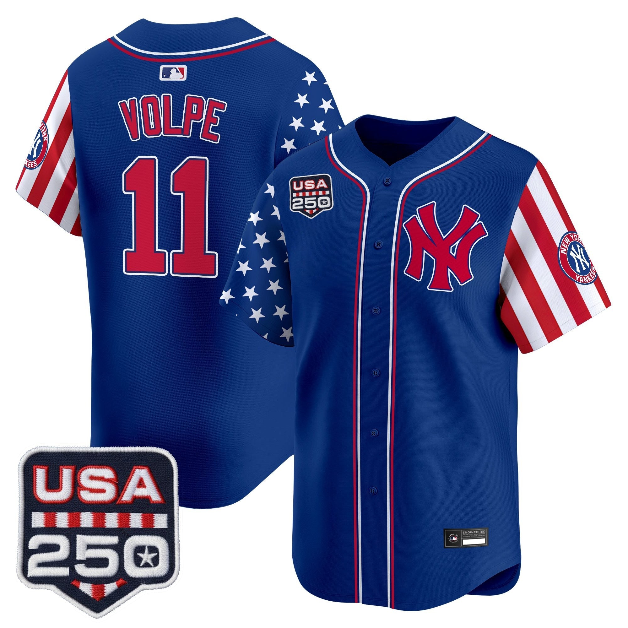 Men's Yankees "America250 Edition" Vapor Premier Limited Jersey - All Stitched
