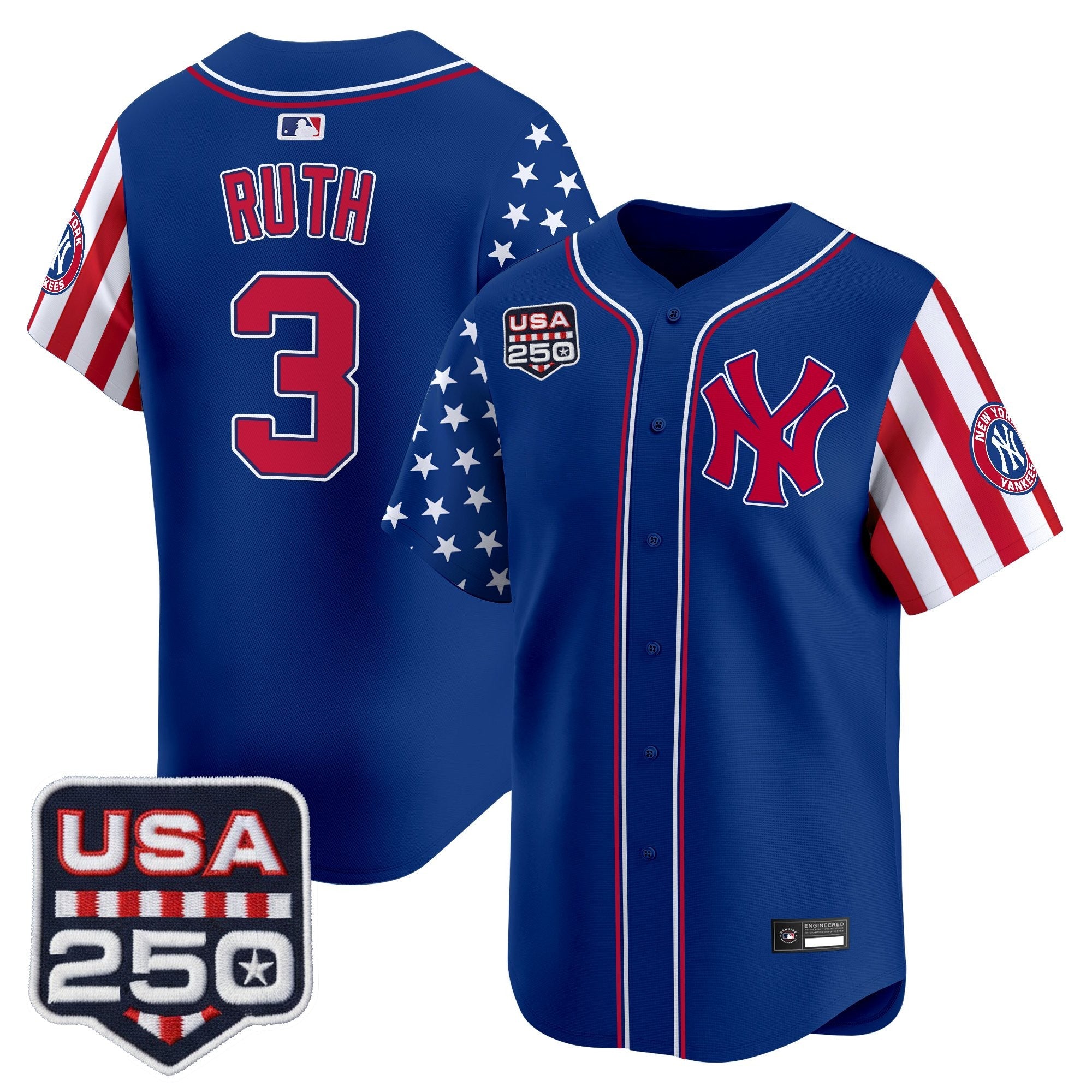 Men's Yankees "America250 Edition" Vapor Premier Limited Jersey - All Stitched