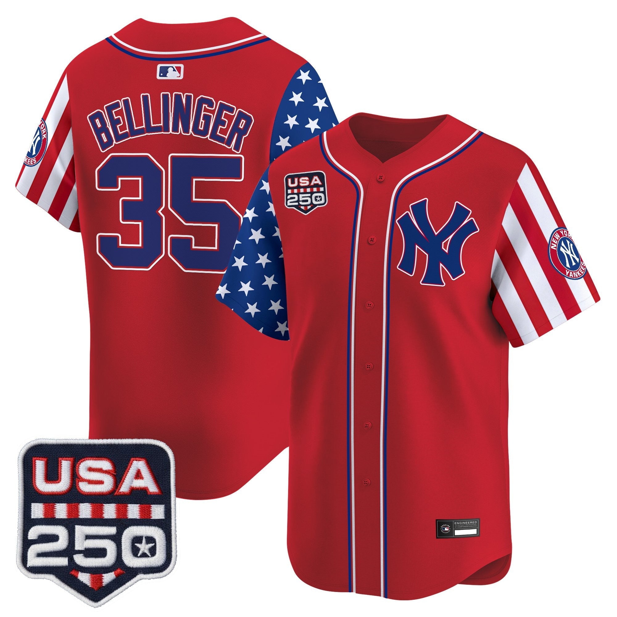 Men's Yankees "America250 Edition" Vapor Premier Limited Jersey - All Stitched