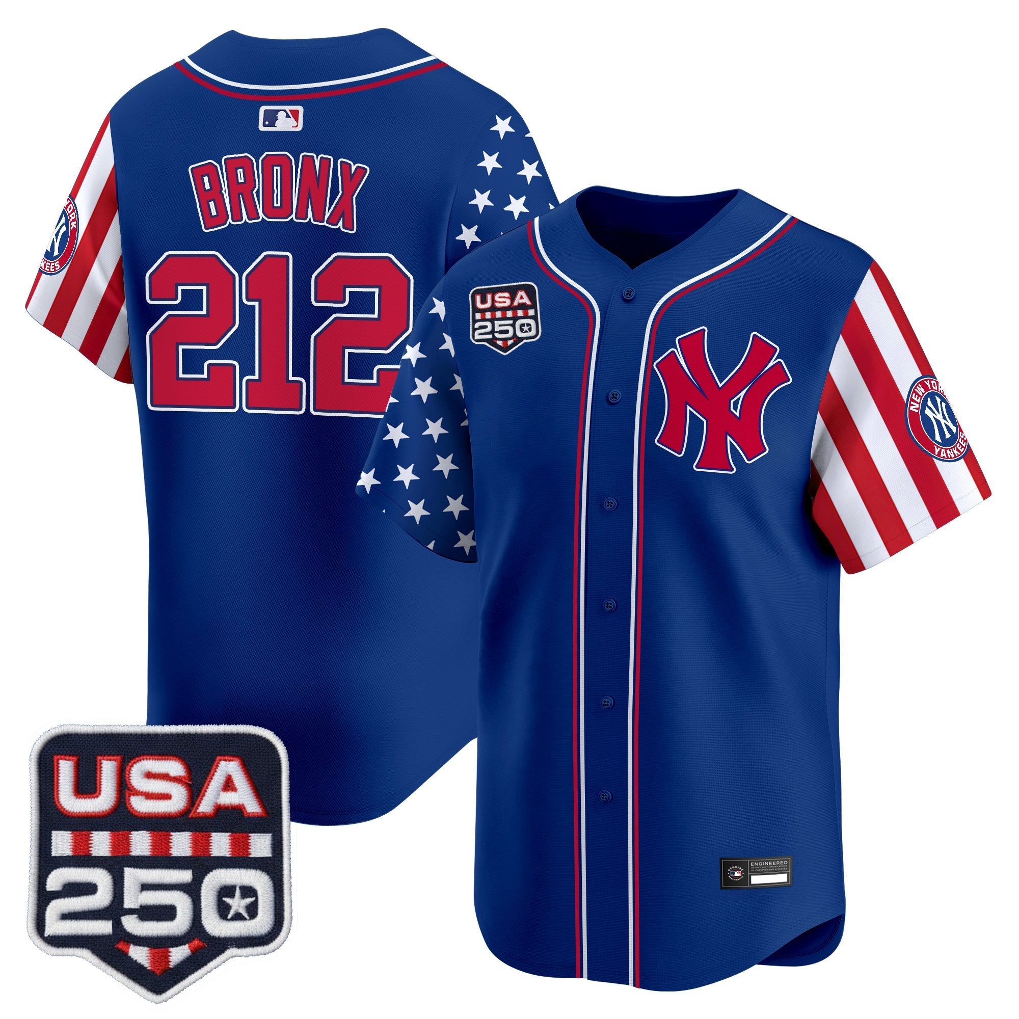 Men's Yankees "America250 Edition" Vapor Premier Limited Jersey - All Stitched