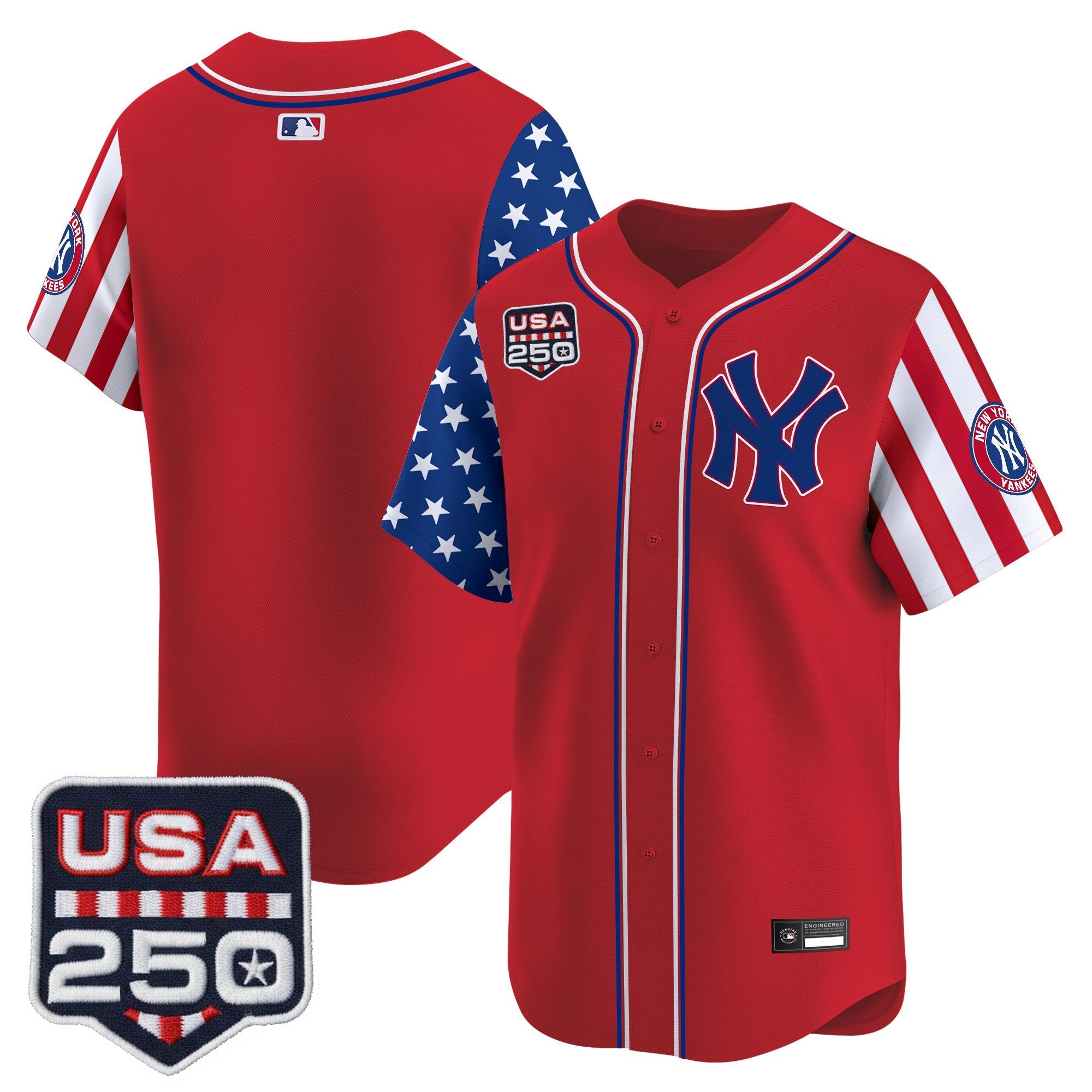 Men's Yankees "America250 Edition" Vapor Premier Limited Jersey - All Stitched