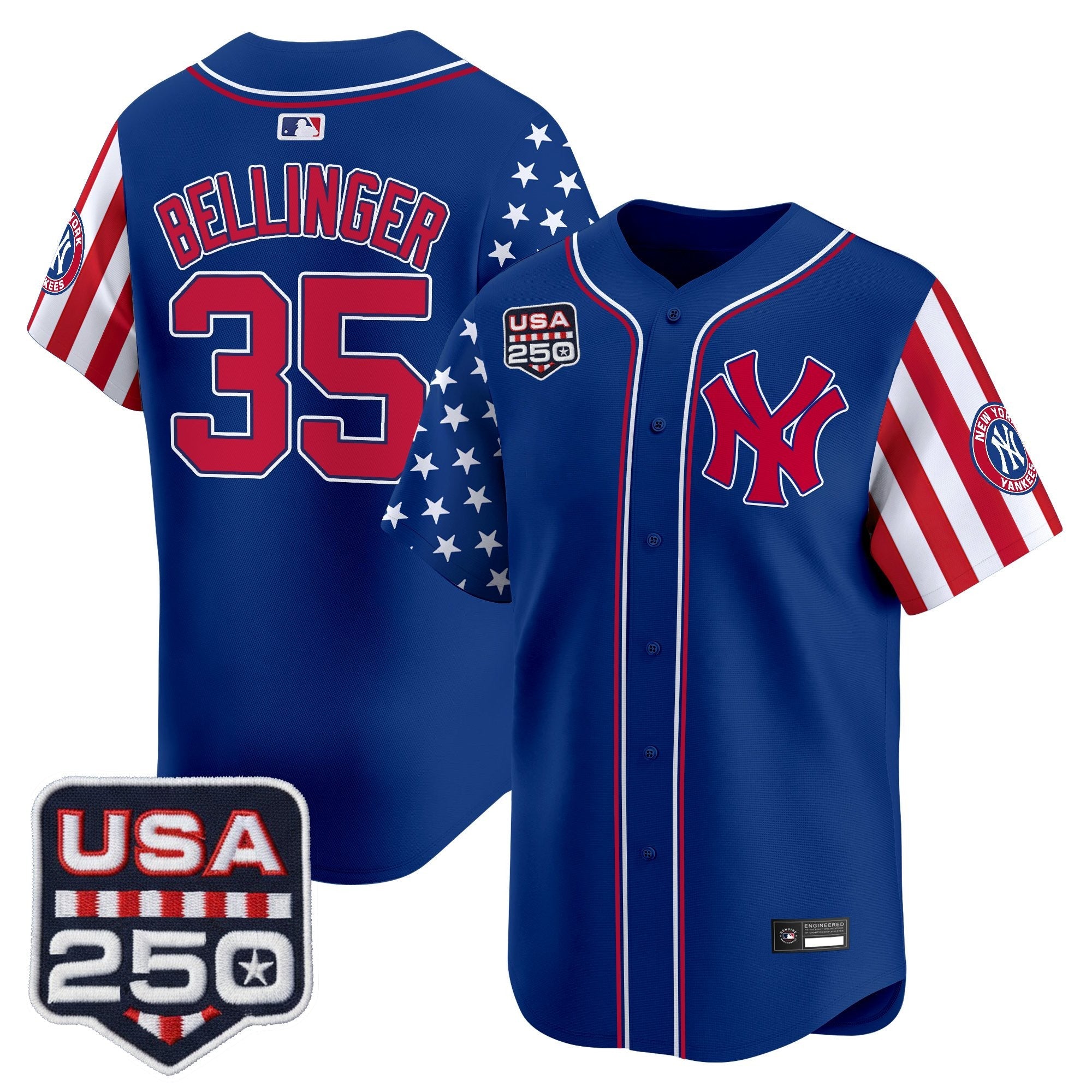 Men's Yankees "America250 Edition" Vapor Premier Limited Jersey - All Stitched