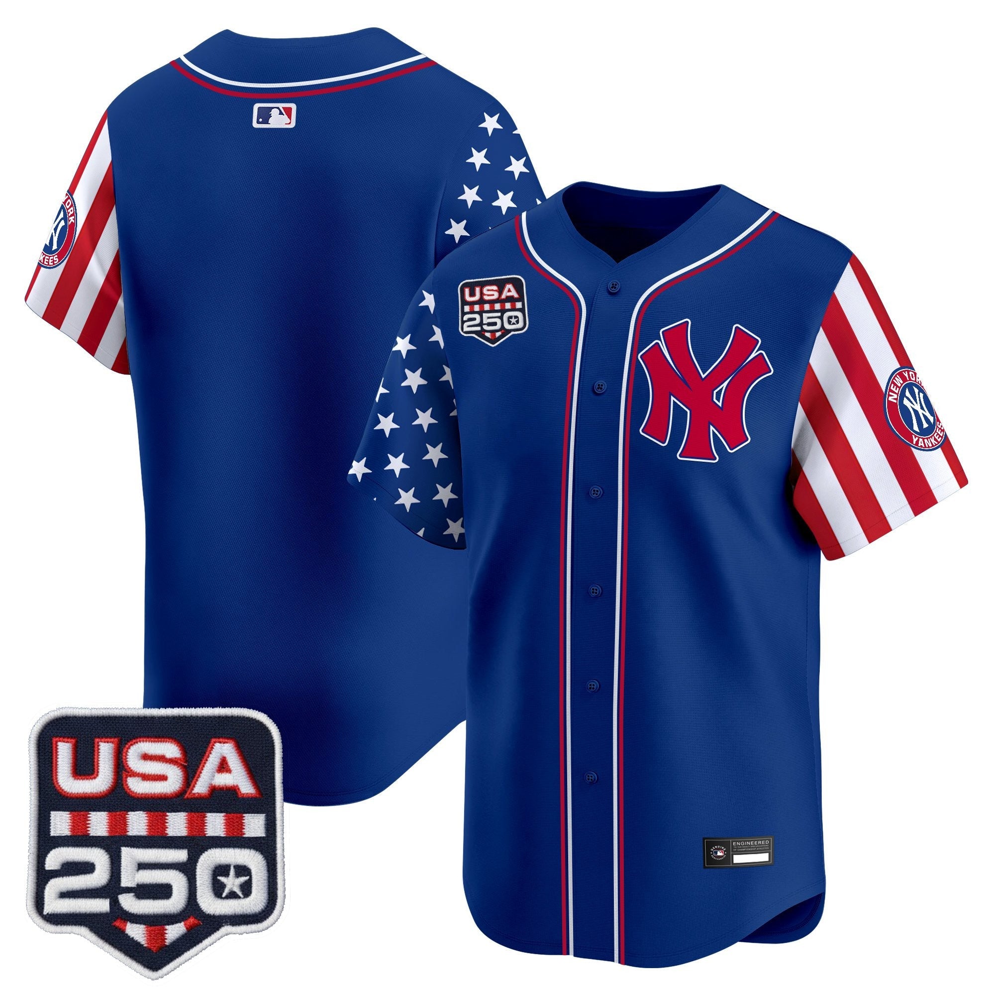 Men's Yankees "America250 Edition" Vapor Premier Limited Jersey - All Stitched