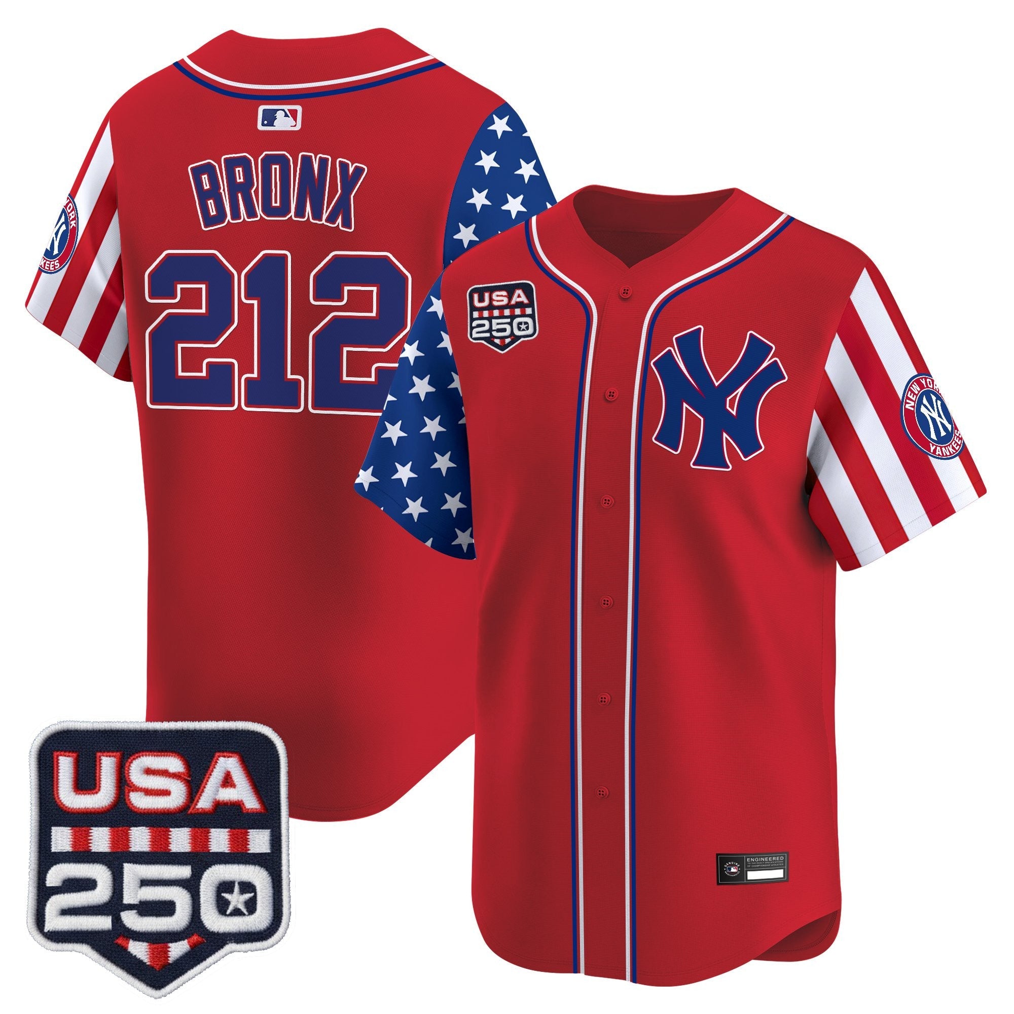 Men's Yankees "America250 Edition" Vapor Premier Limited Jersey - All Stitched