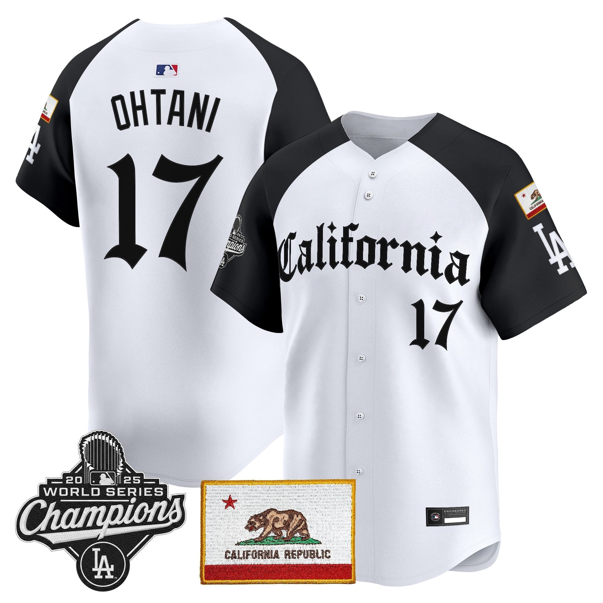 Men's Los Angeles Dodgers "California Gothic Edition" Vapor Premier Limited Jersey - All Stitched