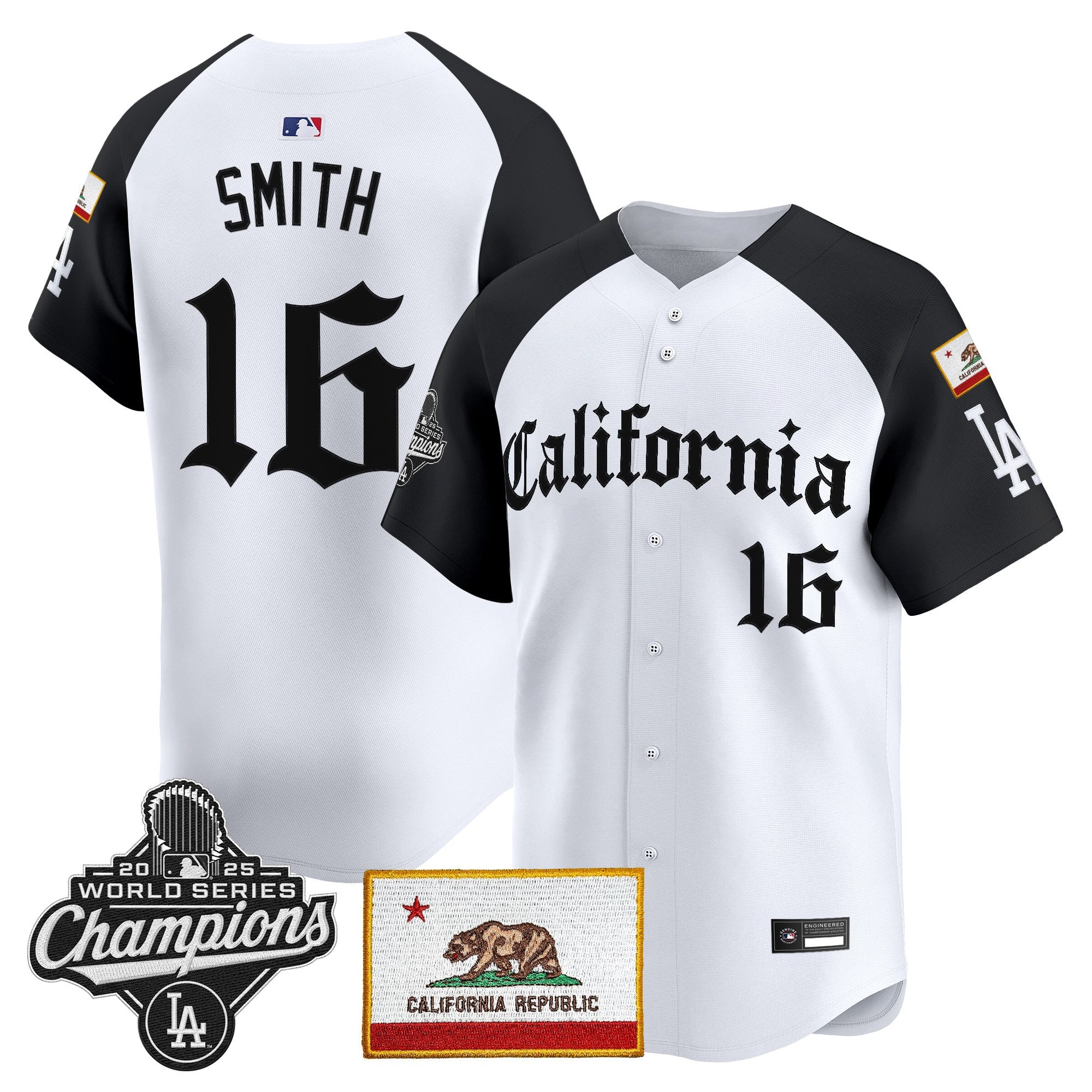 Men's Los Angeles Dodgers "California Gothic Edition" Vapor Premier Limited Jersey - All Stitched