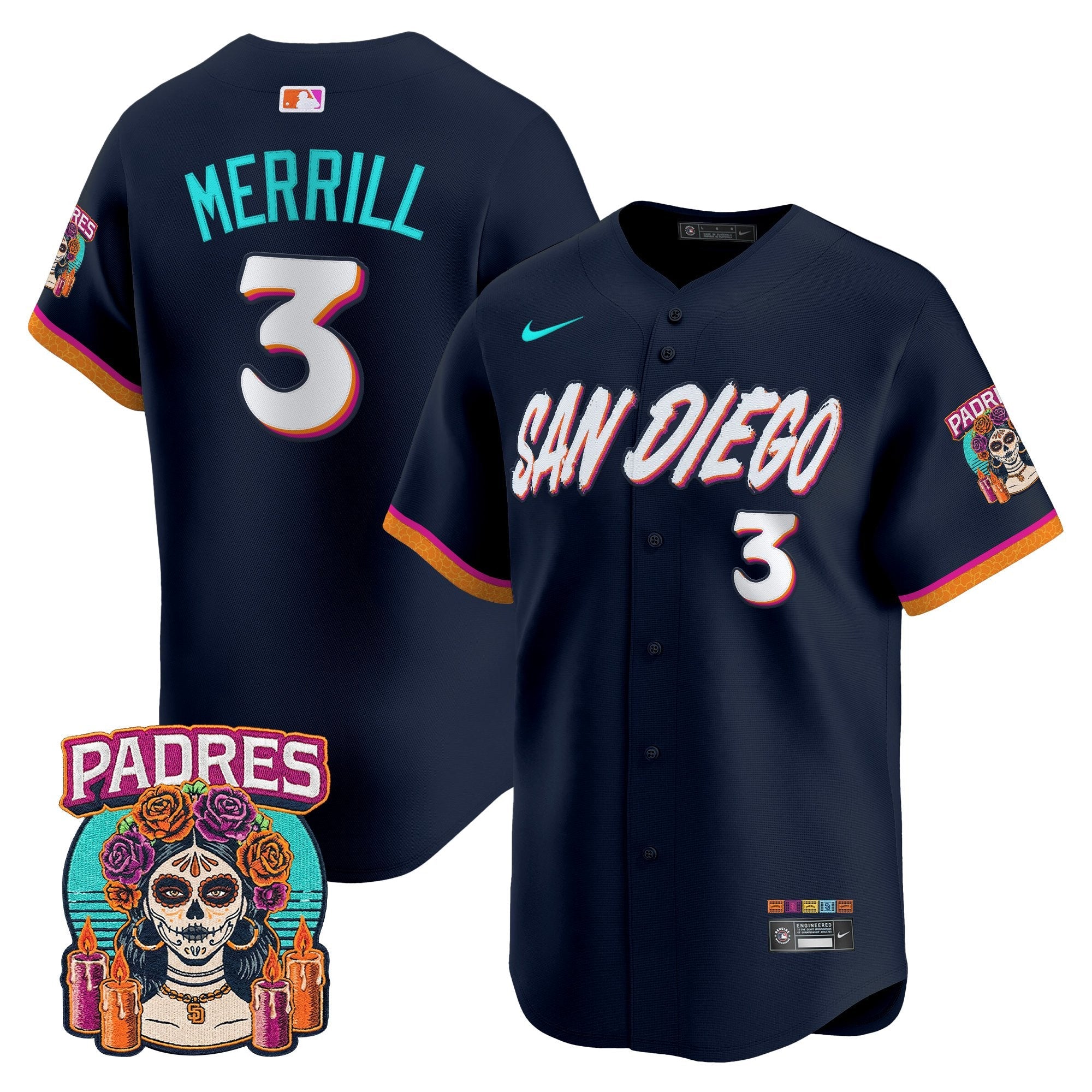 Men's San Diego Padres 2026 City Connect Vapor Premier Limited Jersey - All Stitched