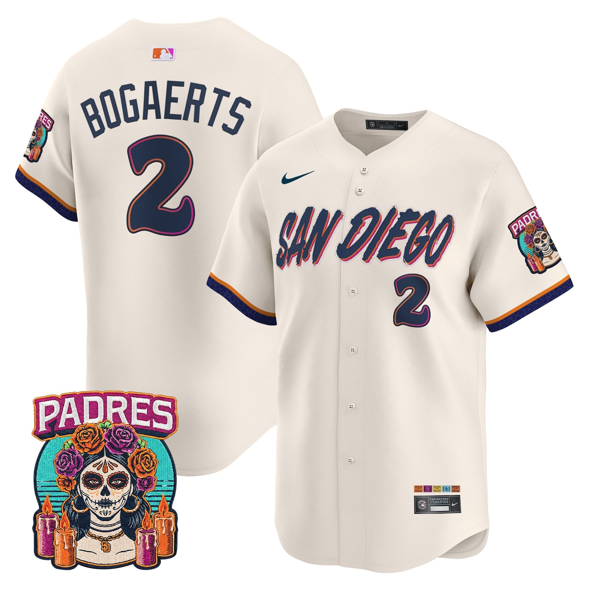 Men's San Diego Padres 2026 City Connect Vapor Premier Limited Jersey - All Stitched