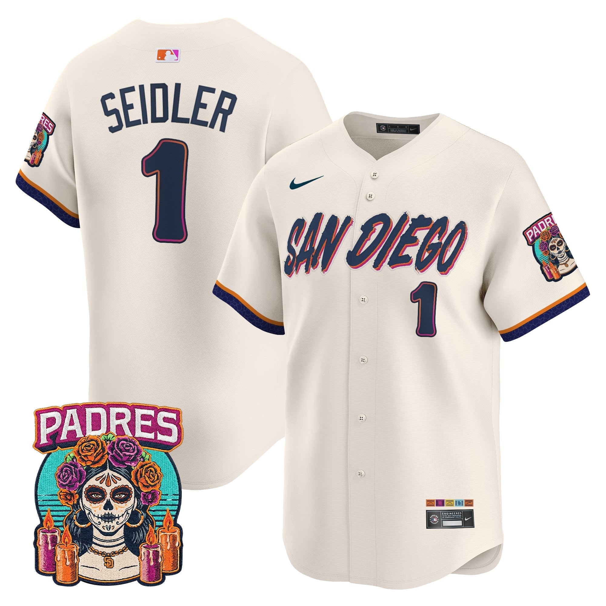 Men's San Diego Padres 2026 City Connect Vapor Premier Limited Jersey - All Stitched
