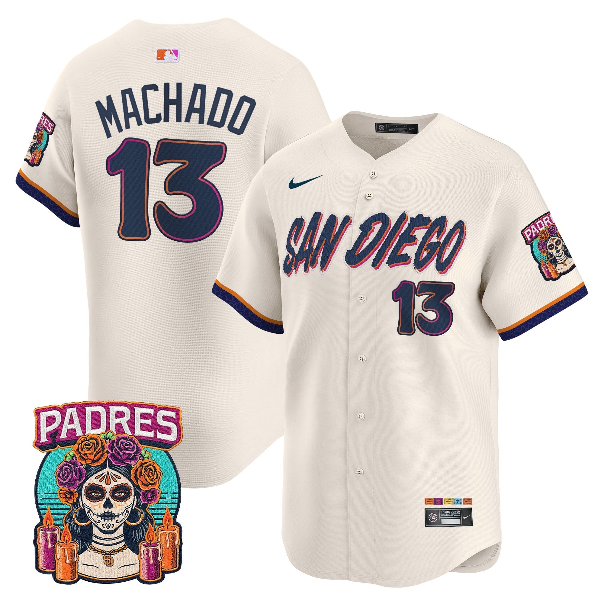 Men's San Diego Padres 2026 City Connect Vapor Premier Limited Jersey - All Stitched