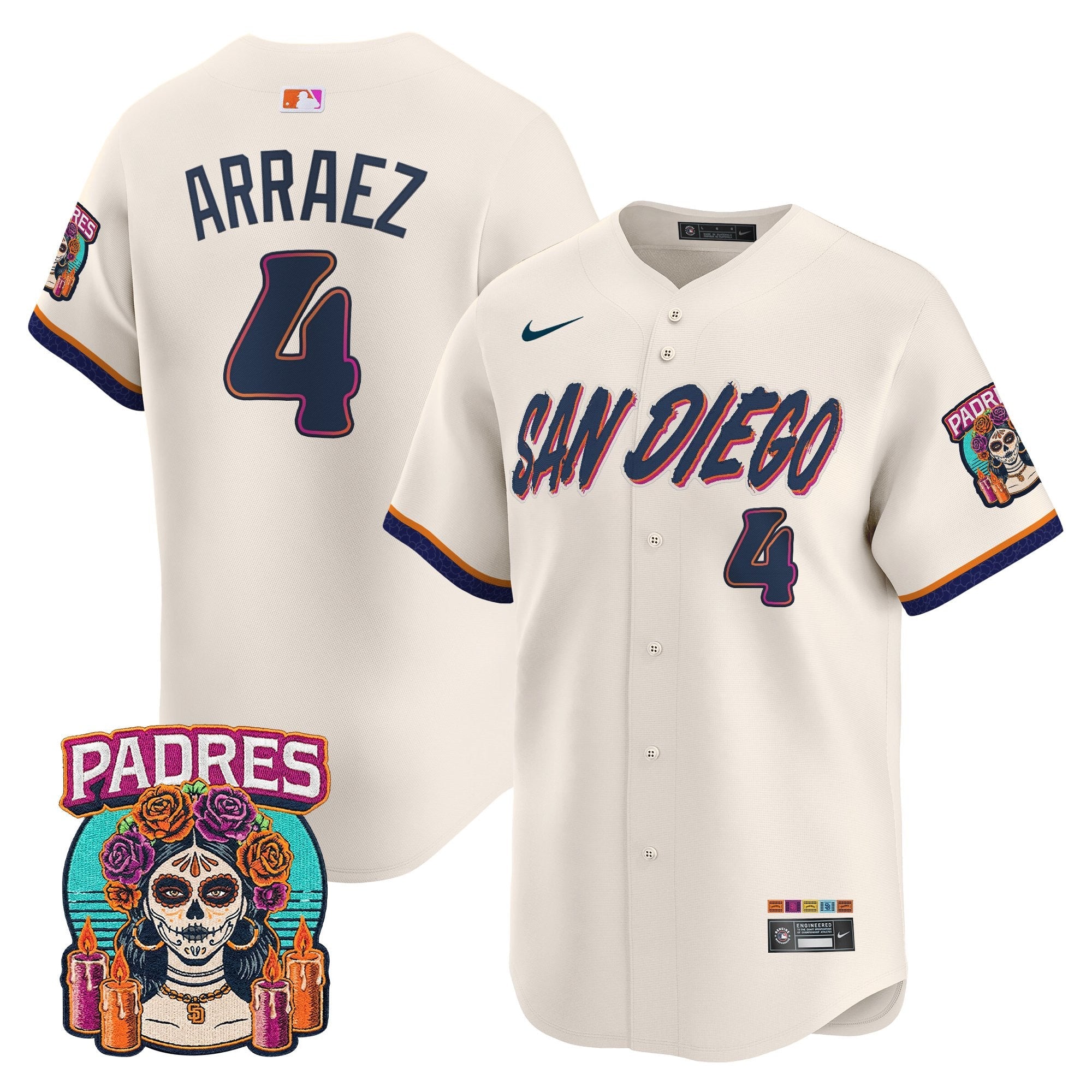 Men's San Diego Padres 2026 City Connect Vapor Premier Limited Jersey - All Stitched