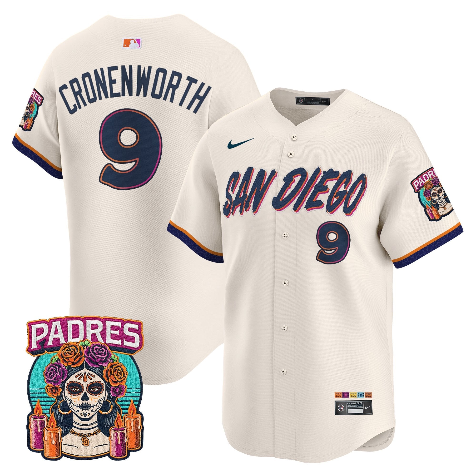 Men's San Diego Padres 2026 City Connect Vapor Premier Limited Jersey - All Stitched