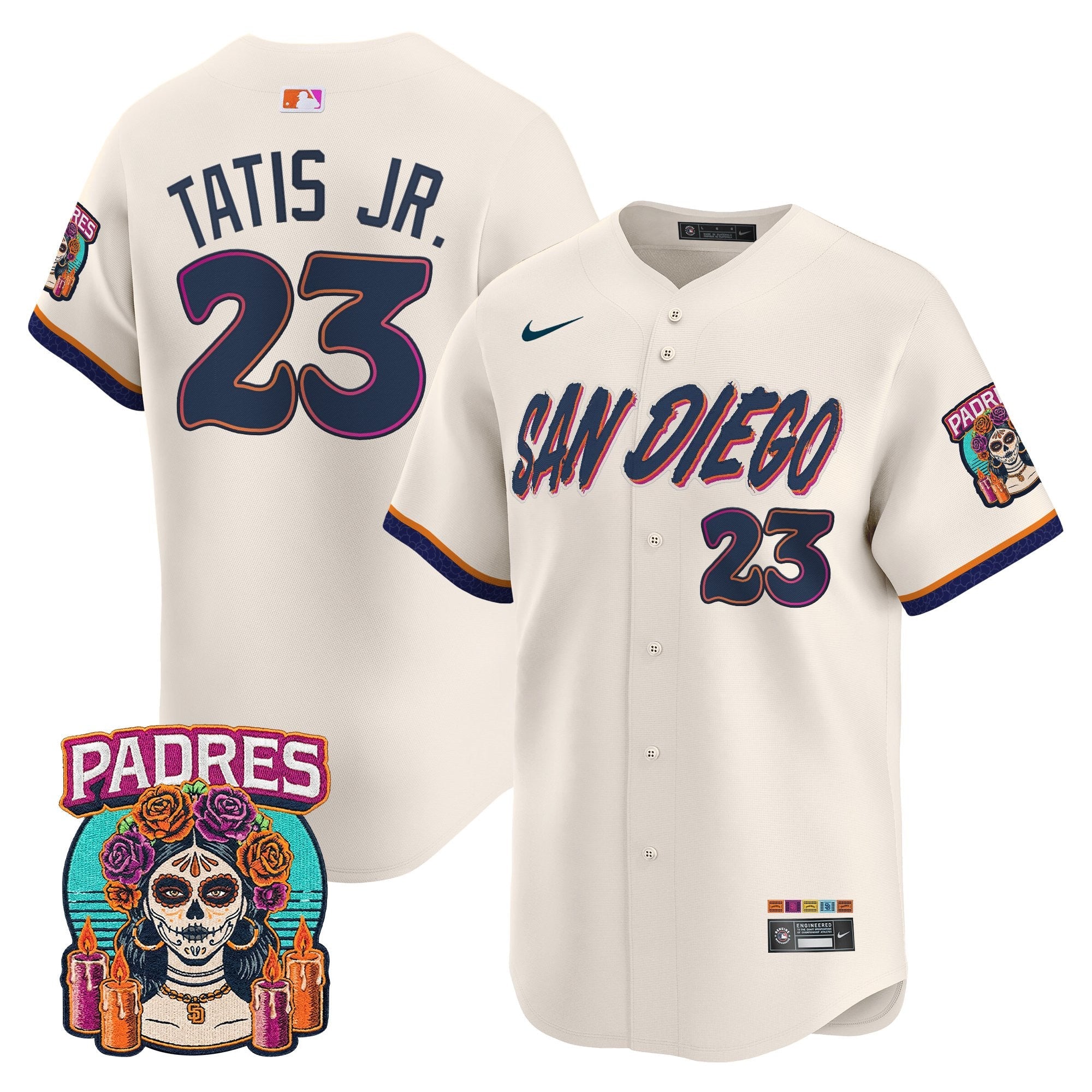 Men's San Diego Padres 2026 City Connect Vapor Premier Limited Jersey - All Stitched